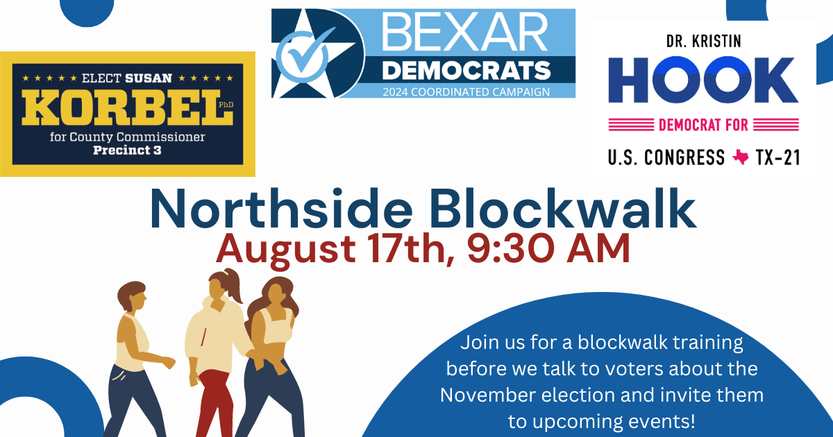 Coordinated Campaign Blockwalk - Northside Aug 17